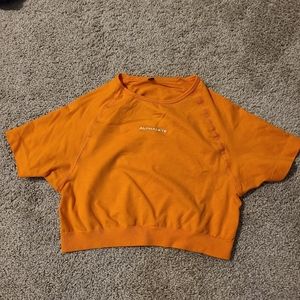 Alphalete Crop Top in Dreamsicle